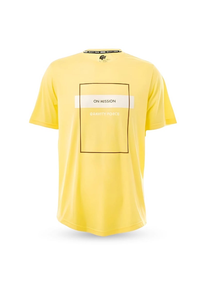 Gravity Force Men’s Oversized Drop Shoulder T-Shirt | 100% Organic Cotton Breathable Fabric | Short Sleeve Round Neck | Casual, Outdoor & Everyday Wear - Image 1